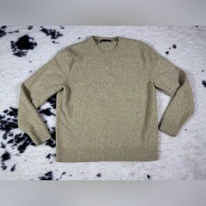 Banana Republic Tan Crew Neck Sweater